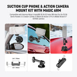 NEEWER CA158 Suction Cup Phone Holder & Camera Mount Kit, view 2