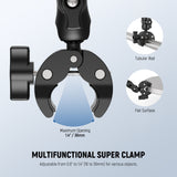 NEEWER CA160 Double Super Clamp Mount with Magic Arm, view 3