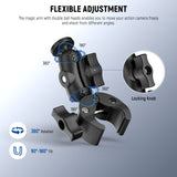 NEEWER CA162 Super Clamp Action Camera Mount, view 3