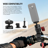 NEEWER CA165 Motorcycle Bike Handlebar Mount For Action Cameras, view 2