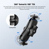 NEEWER CA175 Motorcycle Bicycle Handlebar Car Mount Action Camera Accessories Kit, view 3