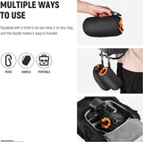 NEEWER 4 Pack Camera Lens Bag - Black/Orange, view 6