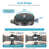 NEEWER Camera Panoramic Panning Base, view 4