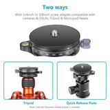NEEWER Camera Panoramic Panning Base, view 6