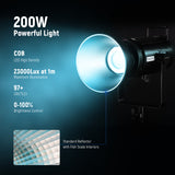 NEEWER CB200C 200W RGB LED Video Light, view 5