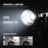 NEEWER CB300B 320W Bi-Color LED Video Light, view 2