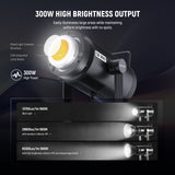 NEEWER CB300C 300W COB RGBWW LED Video Light, view 3