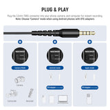 NEEWER CM10 Plug & Play 3.5mm TRRS Lavalier Microphone for Camera/Smartphone, view 3