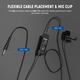NEEWER CM10 Plug & Play 3.5mm TRRS Lavalier Microphone for Camera/Smartphone, view 6
