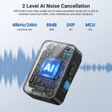 NEEWER CM26 Pro Wireless Lapel Microphone System, view 2
