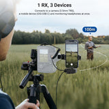 NEEWER CM26 Pro Wireless Lapel Microphone System, view 6
