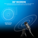 NEEWER CM5 Wired Lavalier Lapel Omnidirectional Condenser Microphone, view 2