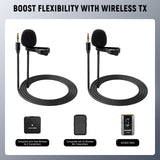 NEEWER CM5 Wired Lavalier Lapel Omnidirectional Condenser Microphone, view 5
