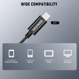 NEEWER CM6 2 Pack Lavalier USB C Omnidirectional Mic Condenser Lavalier Microphone, view 3