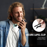 NEEWER CM6 2 Pack Lavalier USB C Omnidirectional Mic Condenser Lavalier Microphone, view 6