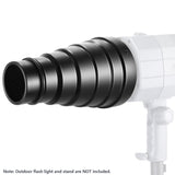 NEEWER NK-NALTP Aluminium Alloy Conical Snoot Kit with Honeycomb Grid, view 6