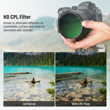 NEEWER CPL Filter with Lens Cap, view 3