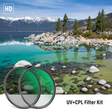 NEEWER CPL UV Lens Filter Kit, view 2