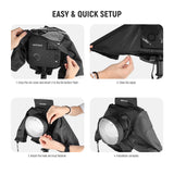 NEEWER CQP1 Rain Cover for Q4 Outdoor Strobe Flash, view 3