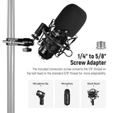 NEEWER ST48 Crab Clamp & Mini Ball Head for Microphone, view 3