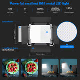 NEEWER Upgraded RGB660 PRO II LED Video Light, view 2