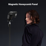 NEEWER CRS15 Magnetic Flash Honeycomb Grid, view 2