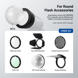 NEEWER CRS19 Silicone Round Flash Head Adapter Ring, view 6