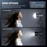 NEEWER CRS8 Light Diffuser Dome for MS60/MS150 Video Lights, view 2