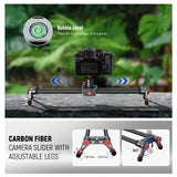 NEEWER CS1M/CS2M Carbon Fiber Camera Slider, view 3