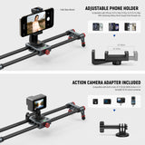 NEEWER CS1M/CS2M Carbon Fiber Camera Slider, view 5