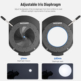 NEEWER CSS2 Spotlight Mount Iris for LS-39/LS-38 Spotlight Snoot, view 3