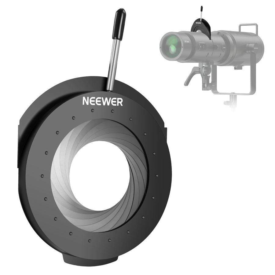 NEEWER CSS3 Spotlight Mount Iris for LS-300 Spotlight Snoot
