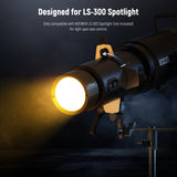 NEEWER CSS3 Spotlight Mount Iris for LS-300 Spotlight Snoot, view 2