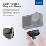 NEEWER BASICS DP04 Magnetic Mount For DJI OSMO Action 5 Pro 4 3 360, view 2