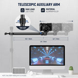 NEEWER DS001 Tabletop Overhead Camera Mount Arm, view 2