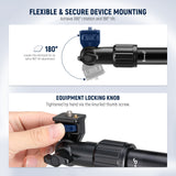 NEEWER DS009 Overhead Camera Mount Arm with Phone Clip, view 6