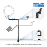 NEEWER DS023 45.5" Overhead Camera Desk Stand, view 3