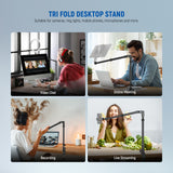NEEWER DS023 45.5" Overhead Camera Desk Stand, view 6