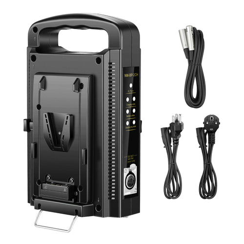 NEEWER NW-BP-2CH Dual Channel V-Mount/V Lock Battery Charger