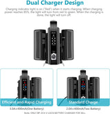 NEEWER NW-BP-2CH Dual Channel V-Mount/V Lock Battery Charger, view 6