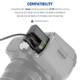 NEEWER LP-E6/E6N/E6NH Canon Replacement Dummy Battery, view 2