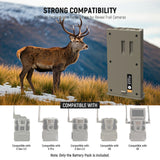 NEEWER EM6-D Hunting Camera Battery Pack for Reveal X Gen 3.0/X Pro/X Gen 2.0/SK/XB, view 2