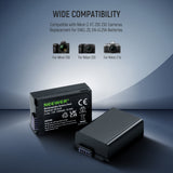 NEEWER EN-EL25 Replacement Battery and LCD USB Dual Charger for Nikon, view 4