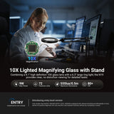 NEEWER ENTRY LEVEL VERSION N19 10X Magnifying Glass with Light, view 2
