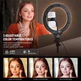NEEWER ENTRY LEVEL VERSION N25/N22 Desk Ring Light Kit, view 4