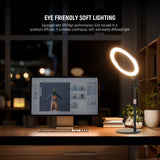 NEEWER ENTRY LEVEL VERSION N25/N22 Desk Ring Light Kit, view 5