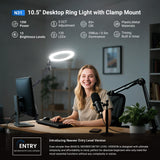 NEEWER ENTRY LEVEL VERSION N31 Desk Ring Light, view 2