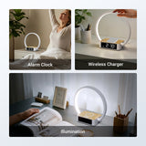 NEEWER ENTRY LEVEL VERSION N40 Bedside Lamp with 15W Wireless Charging, view 3