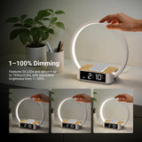 NEEWER ENTRY LEVEL VERSION N40 Bedside Lamp with 15W Wireless Charging, view 5