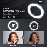 NEEWER ENTRY LEVEL VERSION N41 8" LED Ring Light Kit, view 2